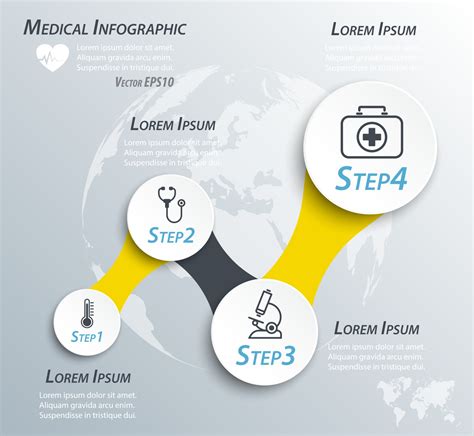 Medical timeline infographic and line icon 2513416 Vector Art at Vecteezy