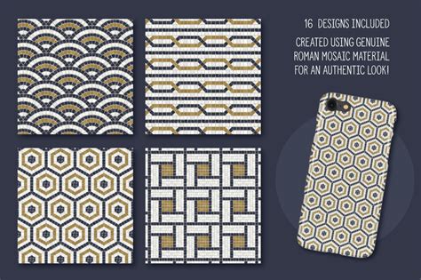 Roman Mosaic repeat Patterns on Behance