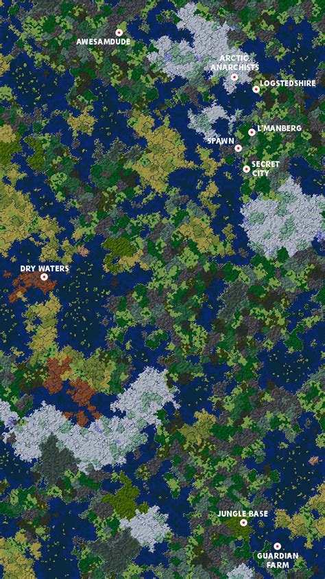 minecraft sideblog — DREAM SMP WORLD MAP I mapped out what I think are...