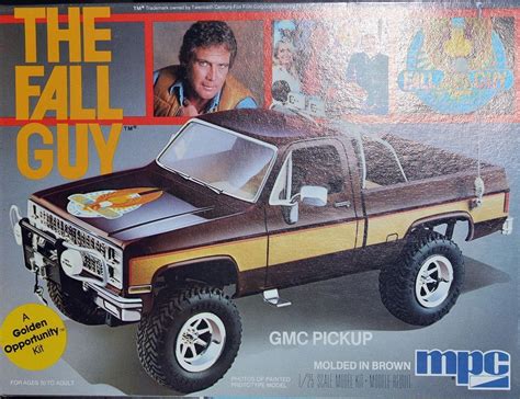 MPC 1:25 scale Unassembled Model Kit The Fall Guy GMC Pickup #0673 RARE! #MPC | Scale Modeling ...