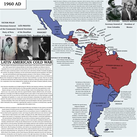 Latin American Cold War (1960) : r/imaginarymaps