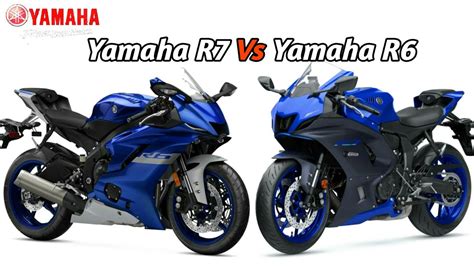 2021 Yamaha R7 Vs Yamaha R6 2020 - YouTube