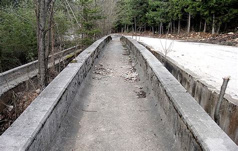 ABANDONED: /// Bobsleigh Track 1984 Winter Olympics