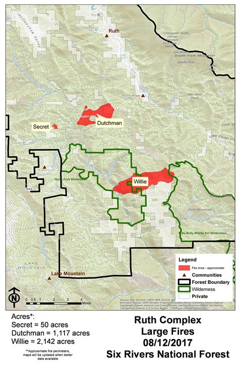 Six Rivers National Forest Map - Maping Resources