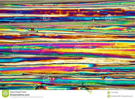 Strontium Chloride Under the Microscope and in Polarized Light. Stock Photo - Image of structure ...