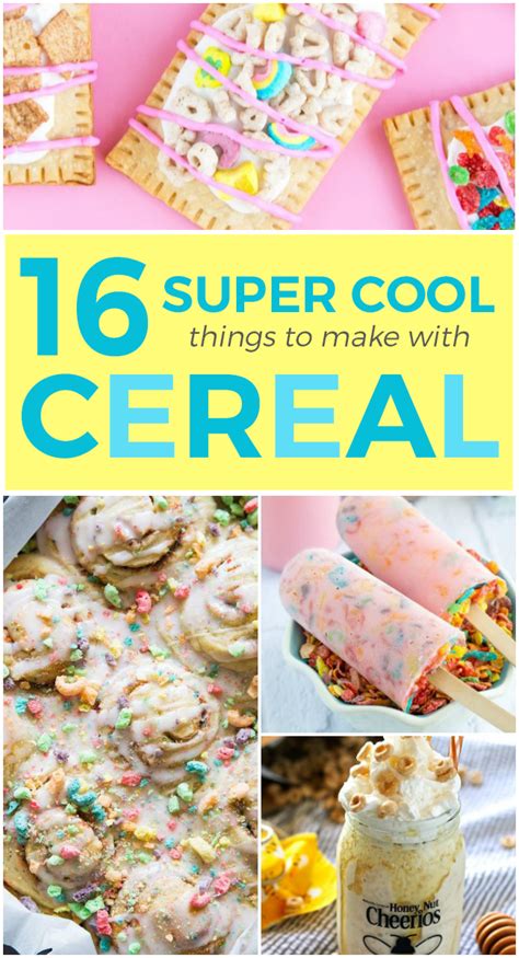 16 Super Cool Recipes Made With Cereal