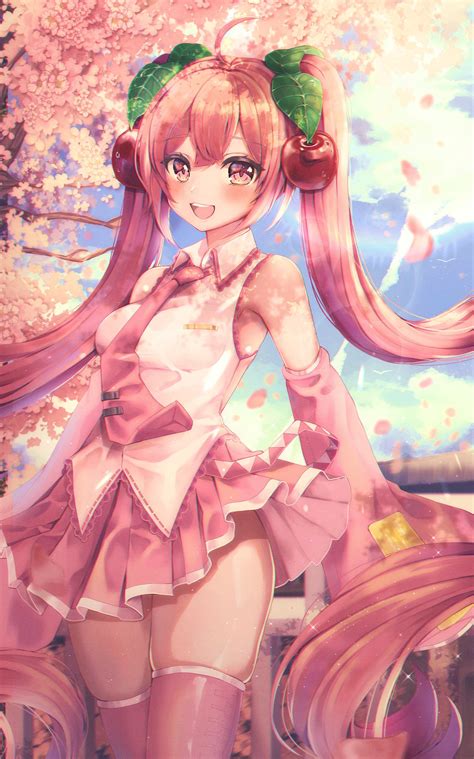 Sakura Miku [Vocaloid] : r/twintails