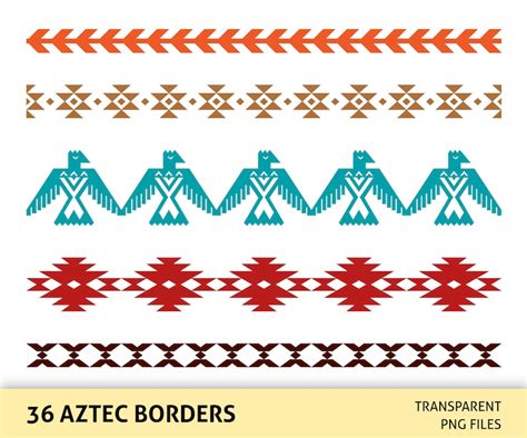 Aztec Border SVG