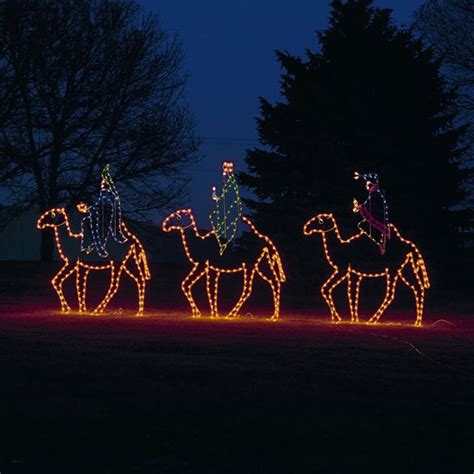 LED Three Kings on Camels LED Display - 10'