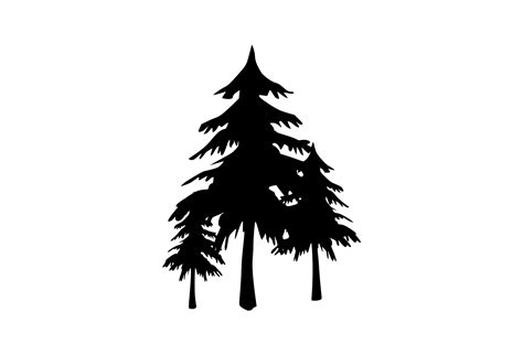 SVG > tree natural forest - Free SVG Image & Icon. | SVG Silh