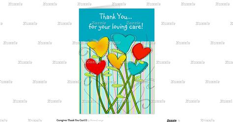 Caregiver Thank You Card II | Zazzle