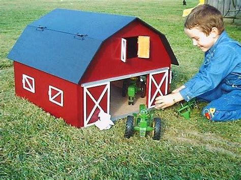 Kids barn, Farm toys, Wooden toy barn