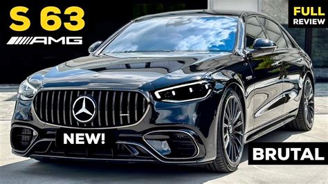 2023 MERCEDES AMG S63 E Performance NEW BRUTAL V8 Sound FULL In-Depth ...