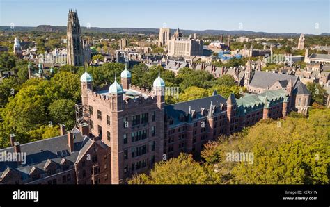 Old Campus, Yale College, New Haven, Connecticut, USA Stock Photo ...