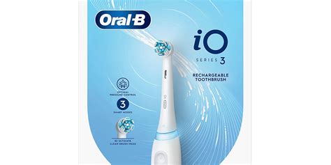 Oral-B's new iO Series 3 electric toothbrush with LED sensor returns to $60 all-time low