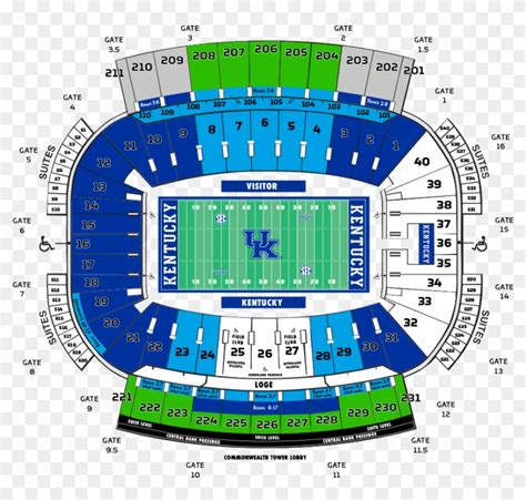 Uf Football Student Tickets - Kentucky Football Kroger Field Seating ...