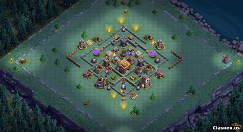 [Builder Hall 7] BH7 Farming/Trophy base #16C0ADAC [With Link] [2-2023] - Trophy Base - Clash of ...