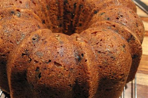 Mama’s pecan fruitcake is a dense soft cake studded with pecans, dates ...