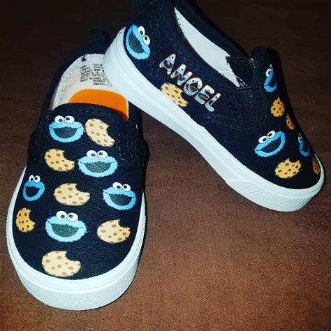 Cookie monster shoes | Etsy