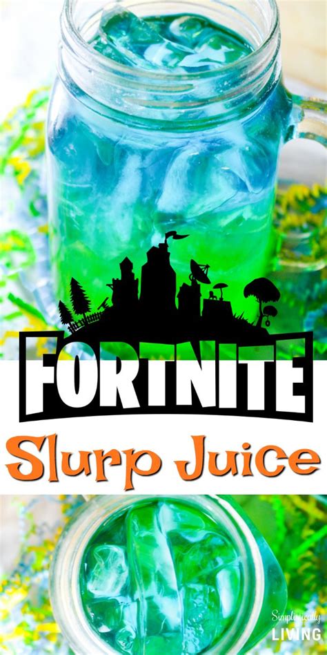 Fortnite Slurp Juice Recipe | Edible Kid-Friendly Fornite Slurp Juice #fortnite #fortnitebat ...