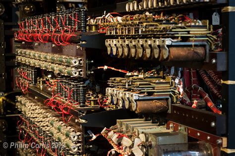 Bletchley Park, England. | Enigma machine