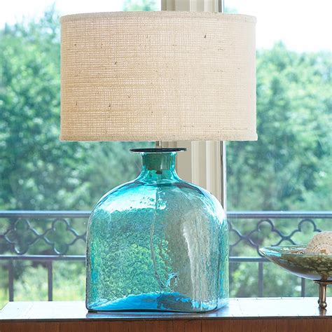 Apothecary Glass Jug Table Lamp - 4 Colors | Table lamp, Lamp, Table lamp shades