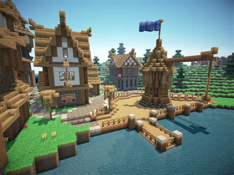 Medieval Farm Village - Screenshots - Show Your Creation - Minecraft Forum | Minecraft farm ...