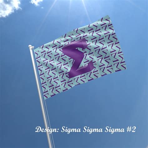 Sigma Sigma Sigma Officially Licensed Flag Banner - Etsy