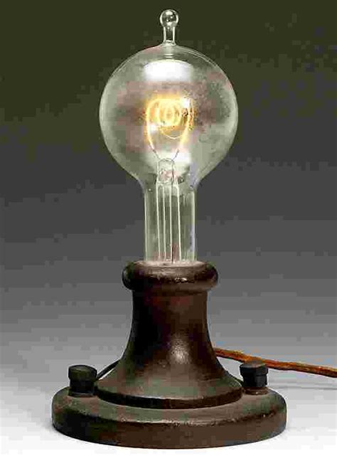 468: Gluehbirne Thomas A. Edison, 1903 - Light bulb - Nov 27, 2004 | Auction Team Breker in Germany