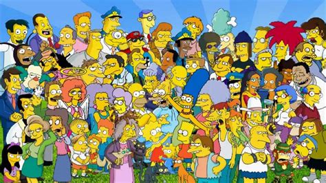 Os Simpsons - 80 personagens - YouTube