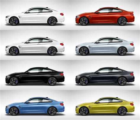 2015 BMW M4 Colors