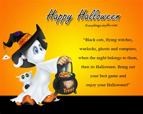 Happy Halloween Greetings – Wordings and Messages