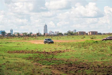 Nairobi City Skyline Seen from Nairobi National Park, Kenya Stock Photo - Image of transport ...