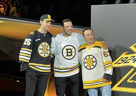 The Bruins officially reveal their new jerseys