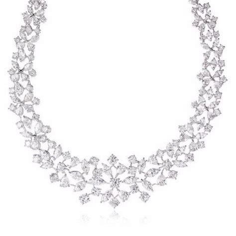 28.12ct Diamond Platinum Necklace