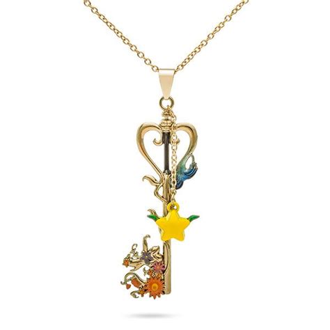 Kingdom Hearts Destiny’s Embrace Keyblade Necklace | ThinkGeek ...