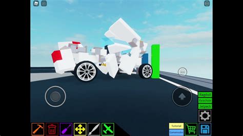 ROBLOX PLANE CRAZY: Car crash test. - YouTube