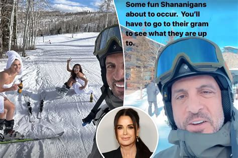 Mauricio Umansky skis with Anitta, LeLe Pons as Kyle Richards vacations ...