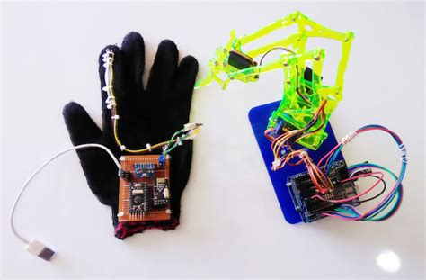 Hand Gesture Controlled Robotic Arm with Arduino