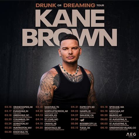 Kane Brown Concert 2024 Live - Aurlie Alvinia