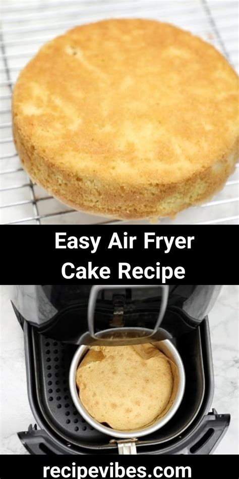 Easy Air Fryer Cake | Air fryer cake recipes, Air fryer recipes easy, Air fryer recipes