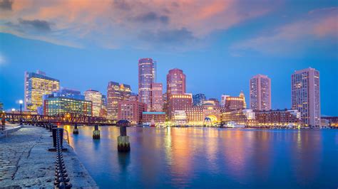 Boston city downtown skyline USA 2169391 Stock Photo at Vecteezy