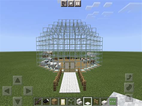 Glass house hangout place :) No privacy lmao : r/Minecraft