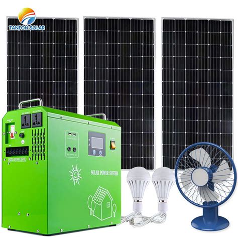 2000W Solar Powered Generator with lithium or gel battery