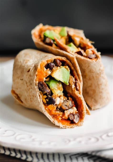 Healthy Breakfast Burritos with Sweet Potato | Ambitious Kitchen