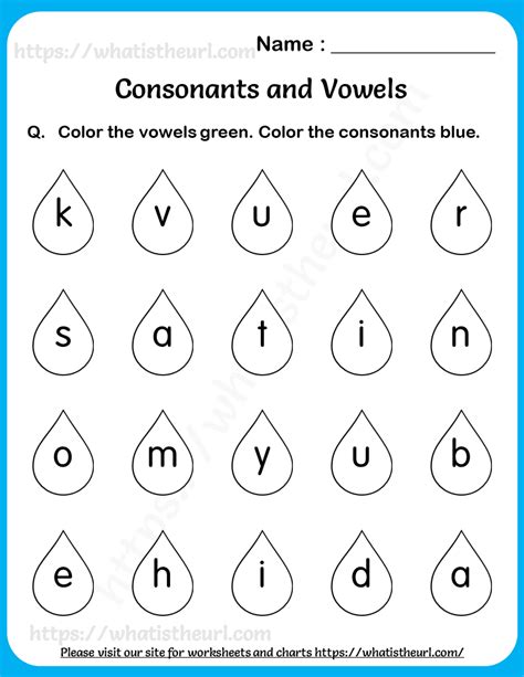 Consonant Vowel Consonant Worksheets