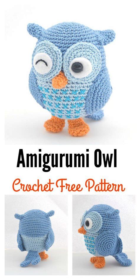 Toys & Games Toys Stuffed Animals & Plushies amigurumi owl crochet owl ...