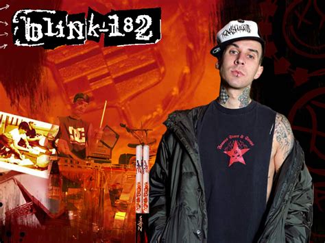 Cool Travis Barker Blink 182 Wallpaper|Music Wallpapers