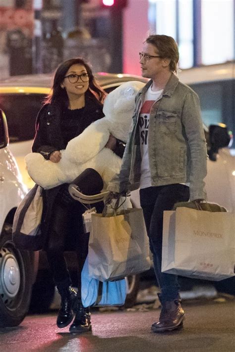 Macaulay Culkin Treats Girlfriend Brenda Song to Paris Shopping Spree | Entertainment Tonight