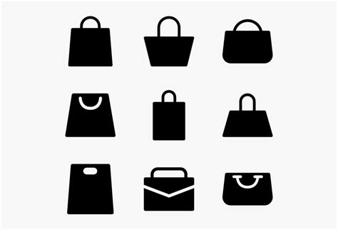 Shopping-bag - Logo Png Shopping Bags Vector, Transparent Png - kindpng